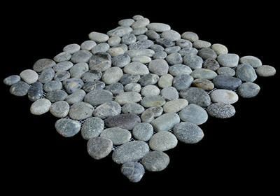 Bali Black Standard Pebble tiles