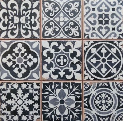 Chancel Black Ceramic tiles