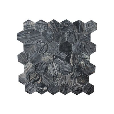 Zebra Mosaic - Hexagon