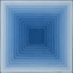 Four Elements - Square - Blue