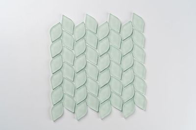Aurora Glass Mosaic -  Leaf  - Green