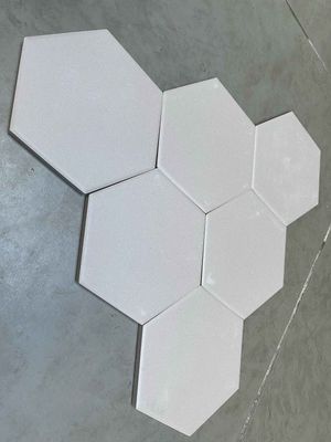 Full Bodied Porcelain Taupe Hexagon  7.36 sqm Job Lot