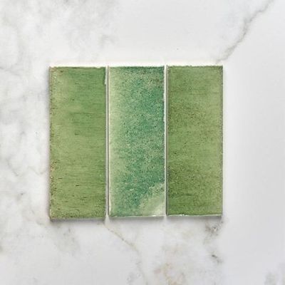 Pottery Gloss - Brick - Kale Green