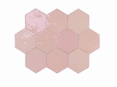 Zellige Hexa - Pink