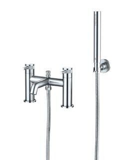 Kyloe - Deck Mounted Bath Shower Mixer - Chrome