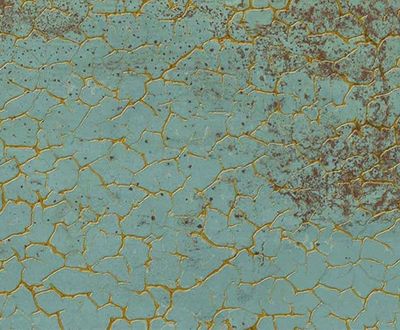 Zinc - Green Gold Crack - 45 x 120