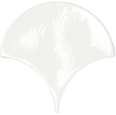 Memories  - Rain Crackle Glaze  - White - Fan