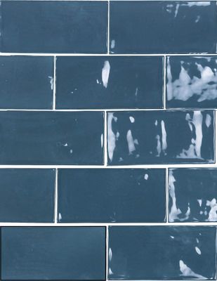 Switch Brick - Power Dark Blue Gloss 6.2 x 12.5