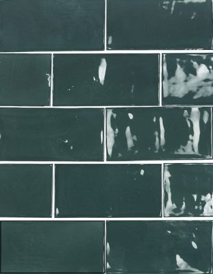 Switch Brick - Power Victorian Green Gloss 6.2 x 12.5