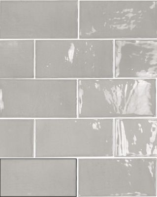 Switch Brick - Power Grey Gloss 6.2 x 12.5