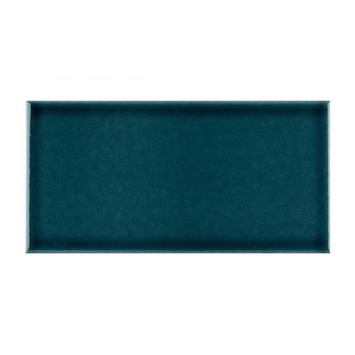 Pudding Bowl Crackle Glaze - Peacock -  7.5 x 15 cm