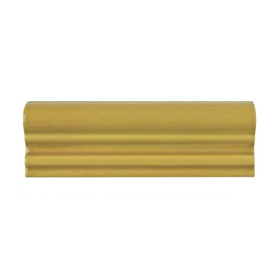 Pudding Bowl Crackle Glaze - Golden Mustard -  5 x 15 cm Border