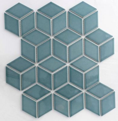 3D Hex - Teal Gloss