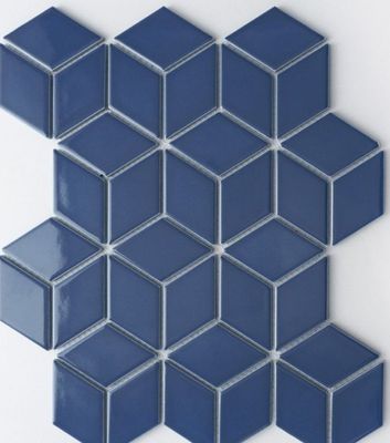 3D Hex - Dark Blue Gloss