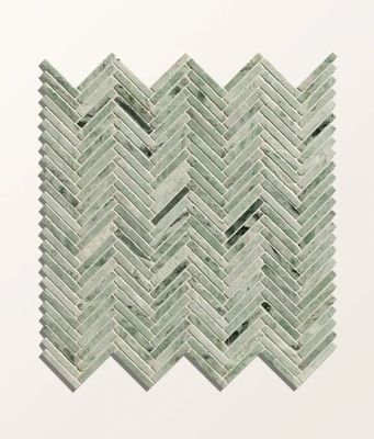 Athens - Mint - Marble Mosaic