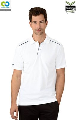 Mens White Polo T-Shirt - 2020