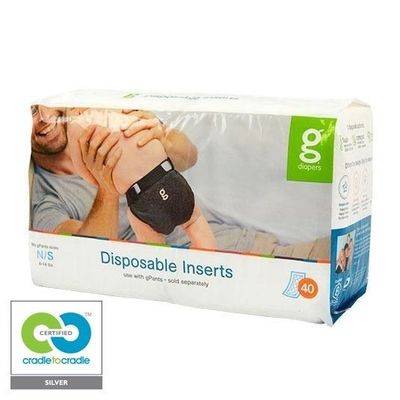 gNappies Disposable Inserts,Newborn/Small, Single Pack SEE NOTES IN DESCRIPTION