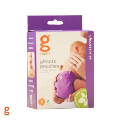 gNappies - Pouches - Small - 6 Pack