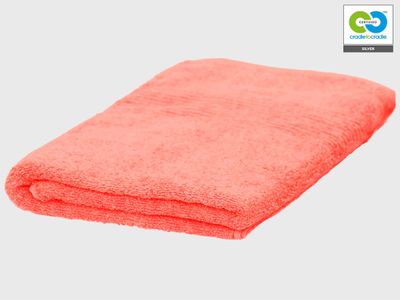 Clarysse - Coral - Single Bath Towel