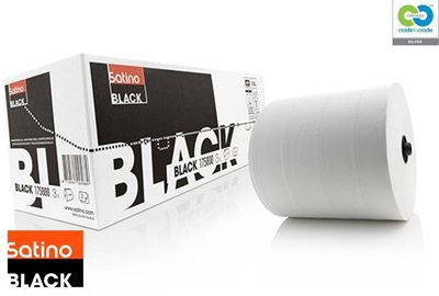 Satino Black - Hand Towel Roll Refills