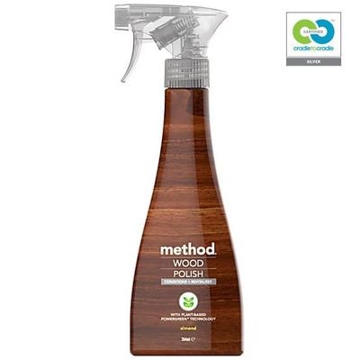 method - Wood Polish Spray - Almond - 354ml