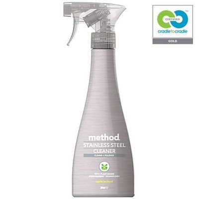 method - Stainless Steel Cleaner - Apple Orchard - 354ml