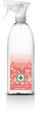 method - peach blossom - anti-bac all purpose cleaner