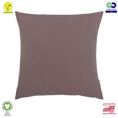 Mary Rose - Organic, Fair Wear &amp; Vegan - Cushion Covers - Violet