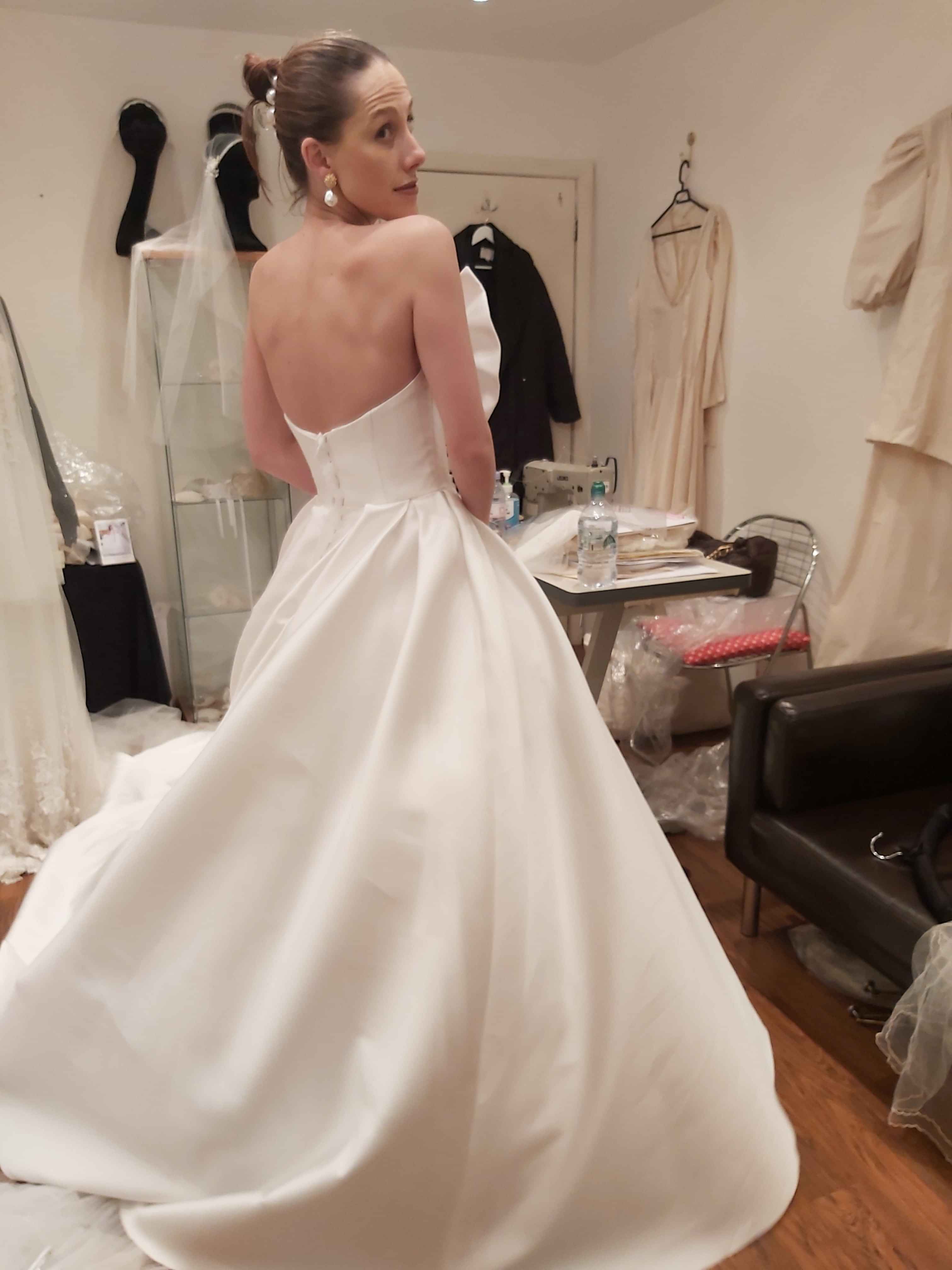 Ball Gown Wedding Dress, Custom Wedding Dress, Wedding Gown, White Bridal Gown