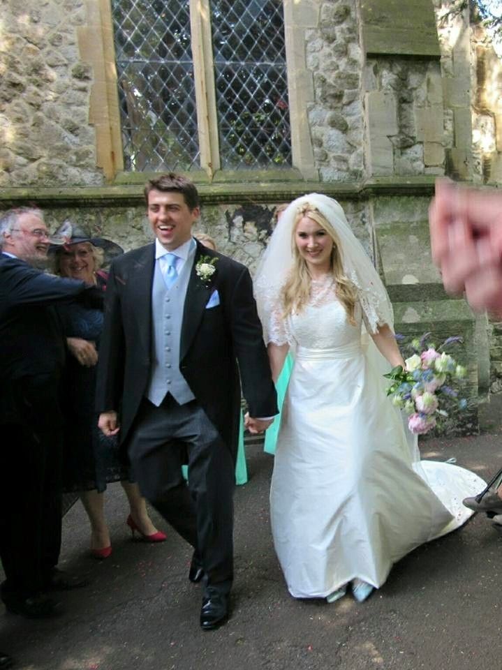 Kate Edmondson exclusive wedding dress design