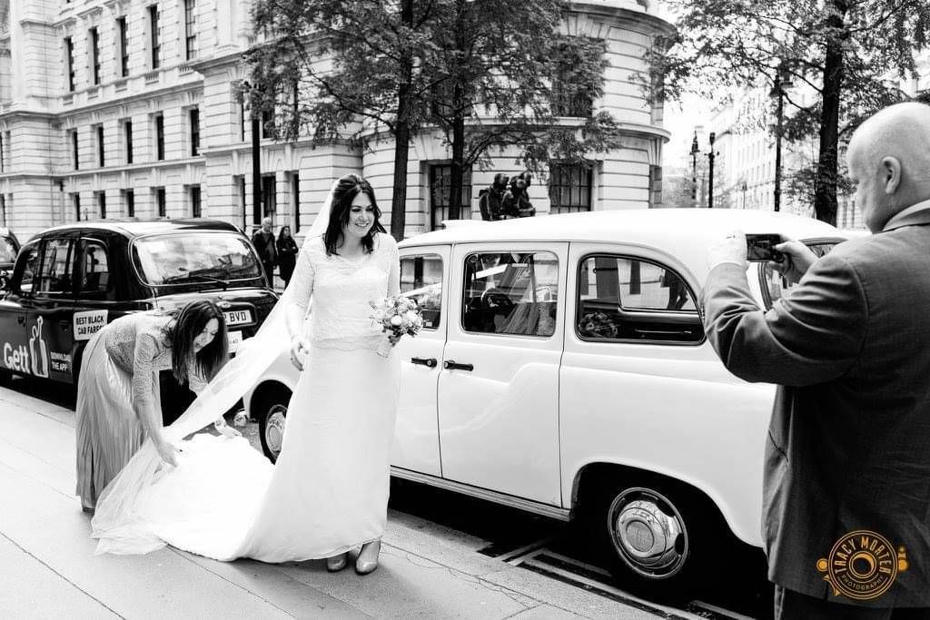 Kate Edmondson exclusive wedding dress design