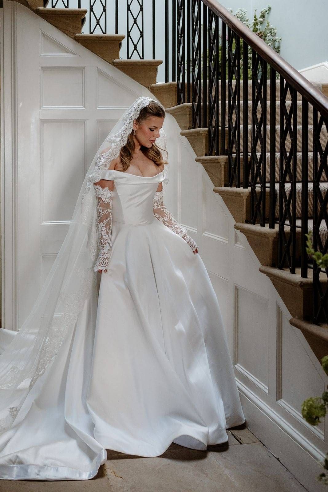 Bespoke wedding dress, Custom bridal gown, London bridal designer