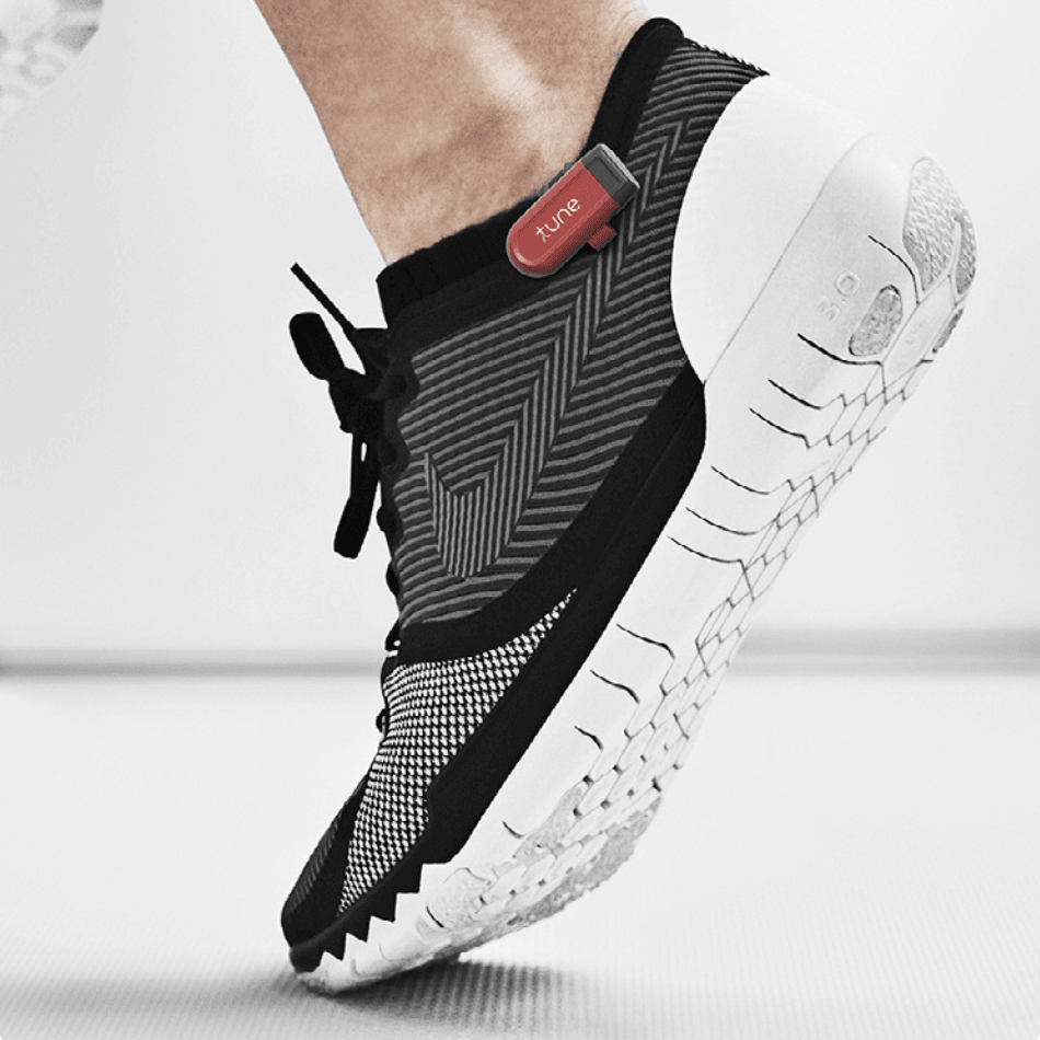 A running shoe that collects data