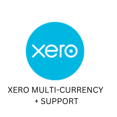 g. XERO MULTI-CURRENCY + SUPPORT