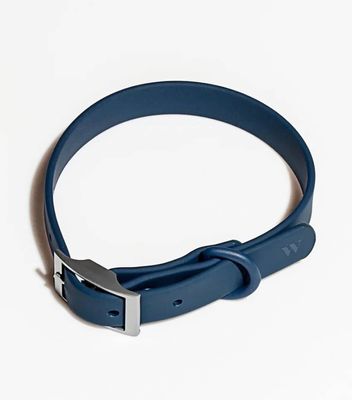 Wild One Dog Collar Blue - Medium