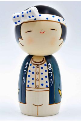 Kokeshi Doll - Party Boy (Wasshoi Boy)