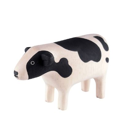 Wooden Cow Figurine - PolePole