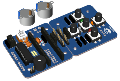 Escornabot Ogaki (w/o chassis, w/o microcontroller)