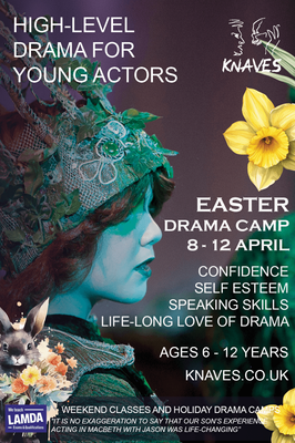 EASTER HOLIDAY DRAMA CAMP:  8TH TO 12TH APRIL 2024