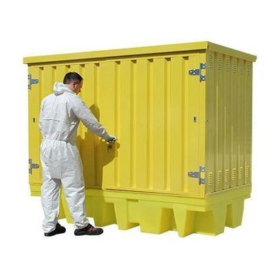 HS4 Hard Shell Spill Pallet - 8 Drum or 2 IBC