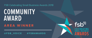 FSB Community award area winner 2018