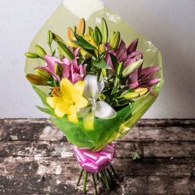 Mixed Lilies From