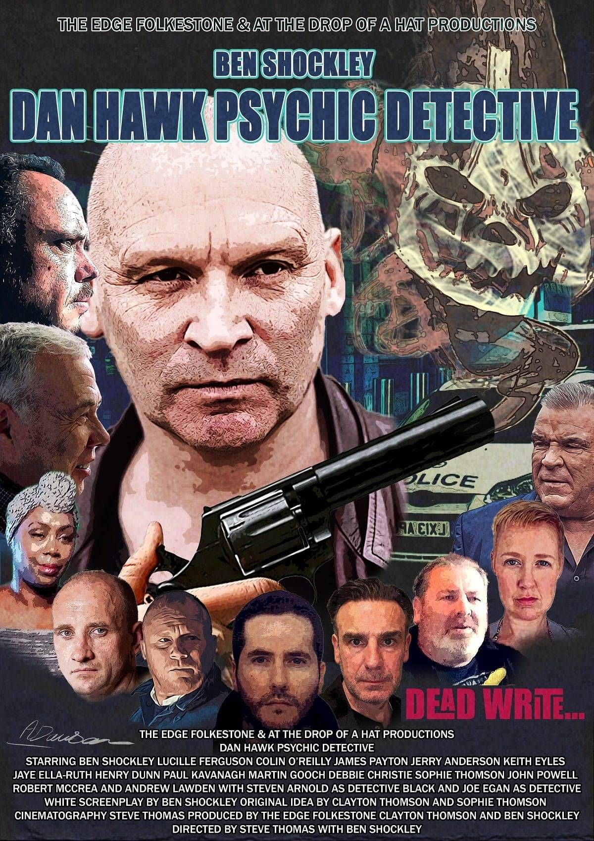 DAN HAWK PSYCHIC DETECTIVE Behind the Scenes with Ben Shockley