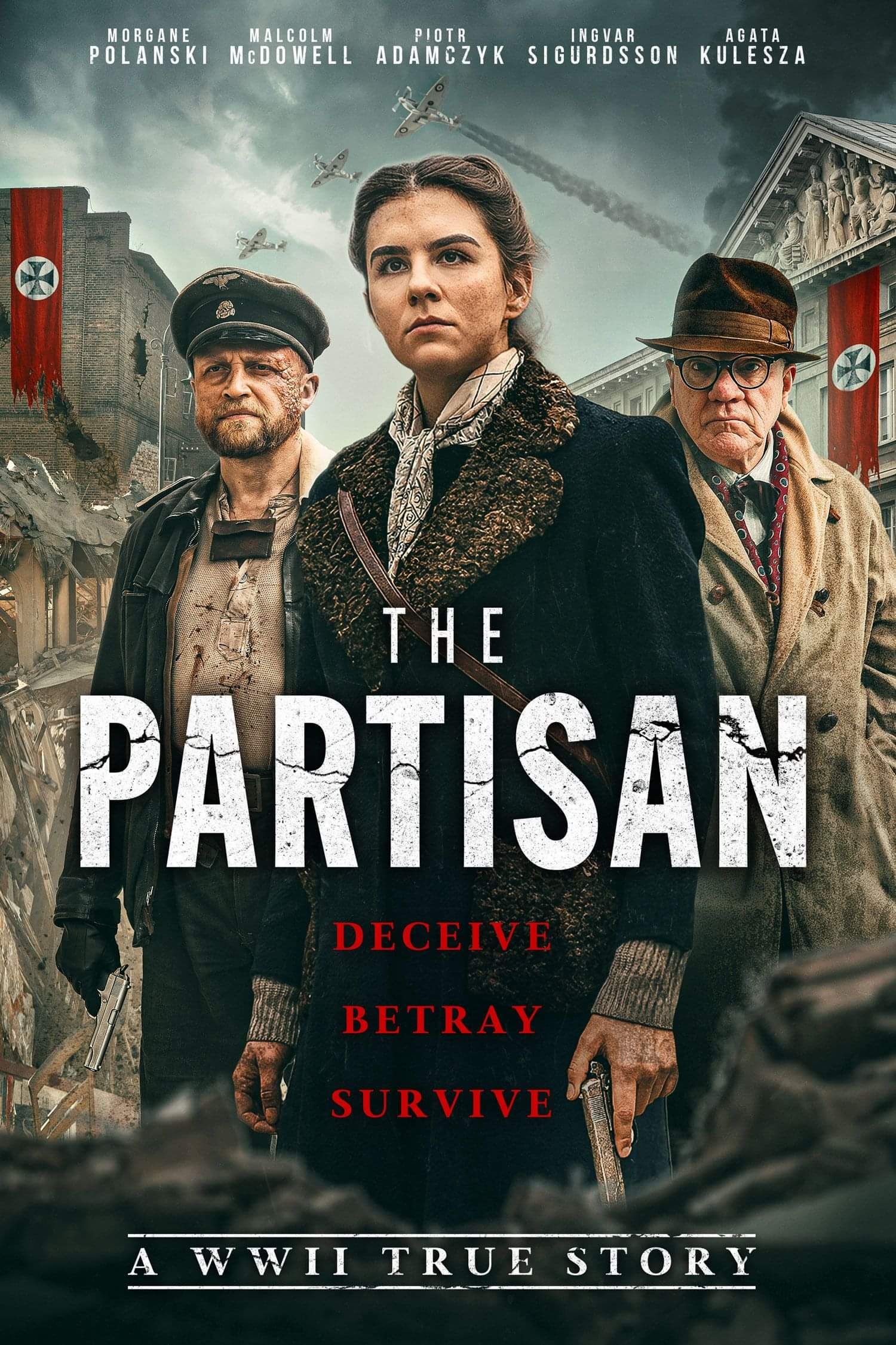 'THE PARTISAN' – WWII Espionage Thriller Inspired by Krystyna Skarbek