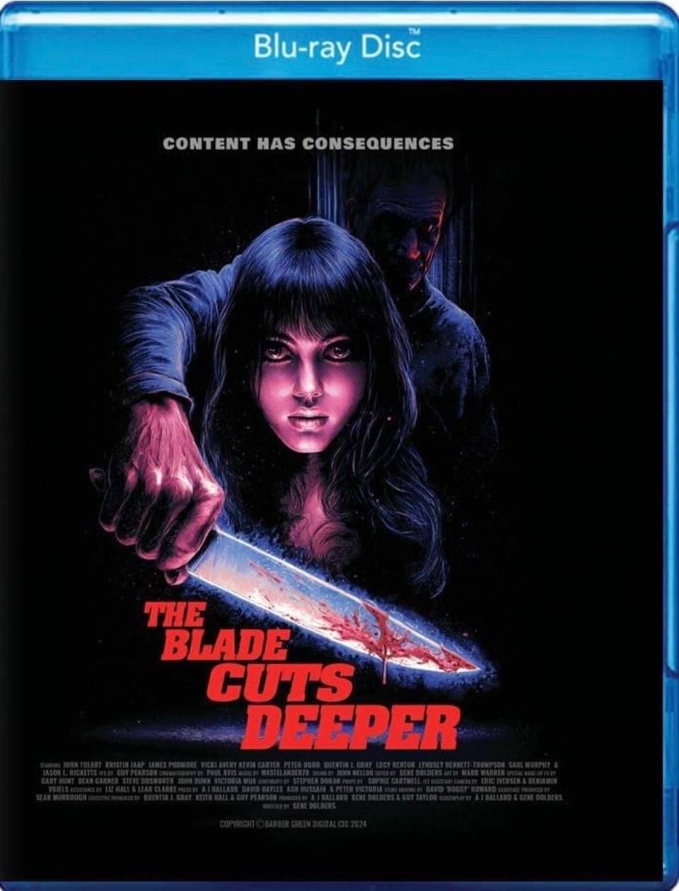 'THE BLADE CUTS DEEPER' – A Stylish Indie Giallo Horror of Fame, Revenge & Bloodshed