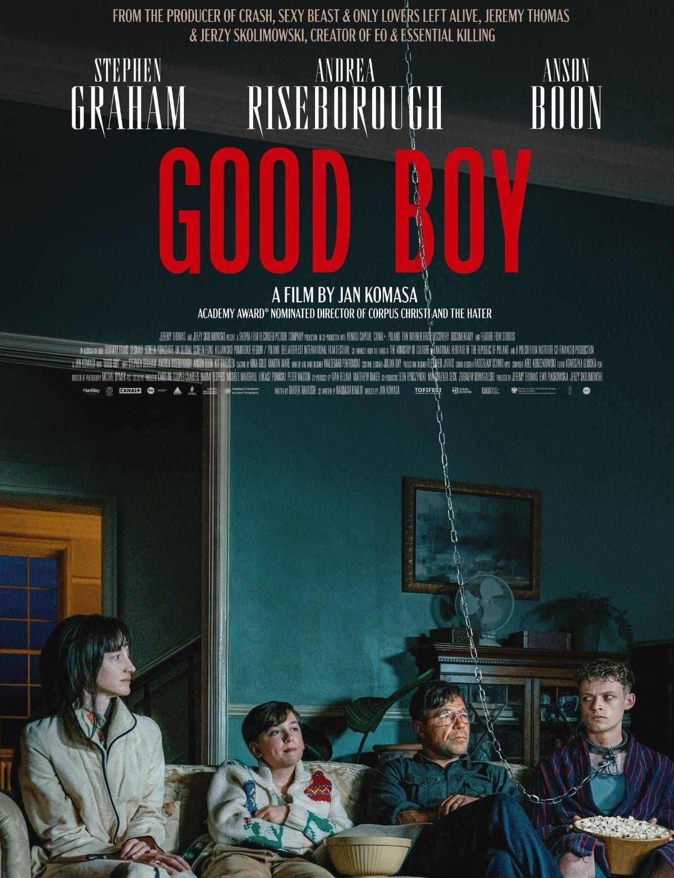 GOOD BOY film poster ans trailer 2026 aka Heel