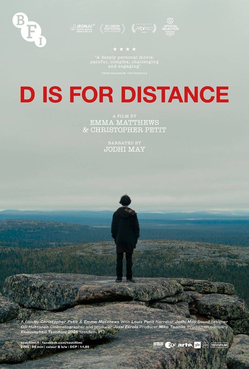 D IS FOR DISTANCE film poster and official trailer