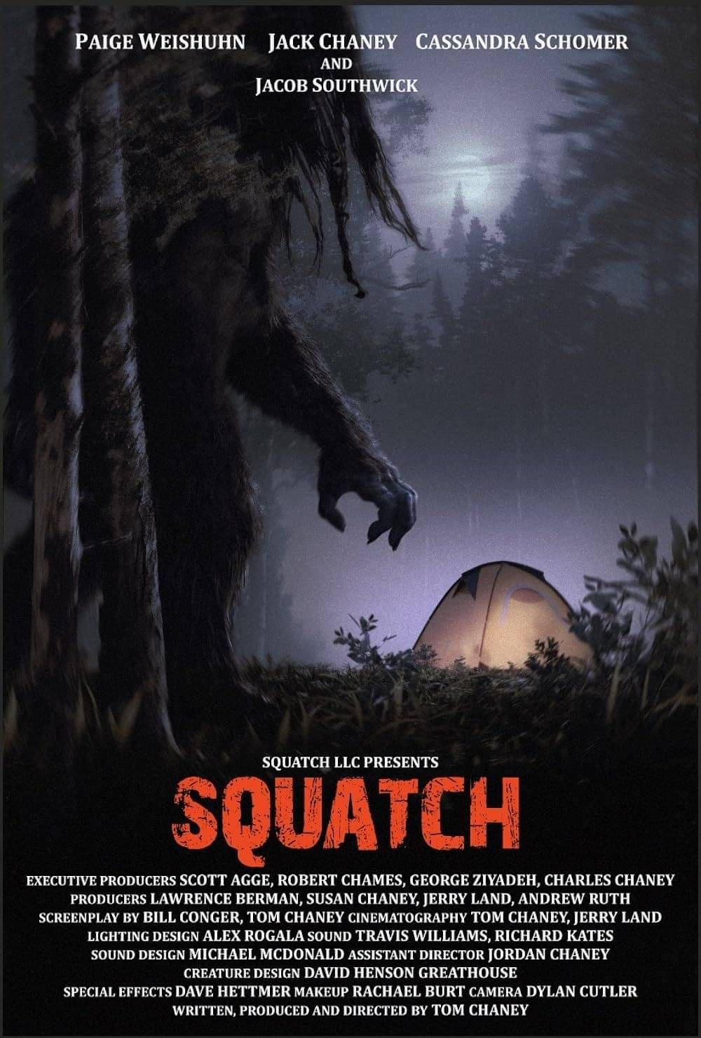 SQUATCH - film trailer and movie poster