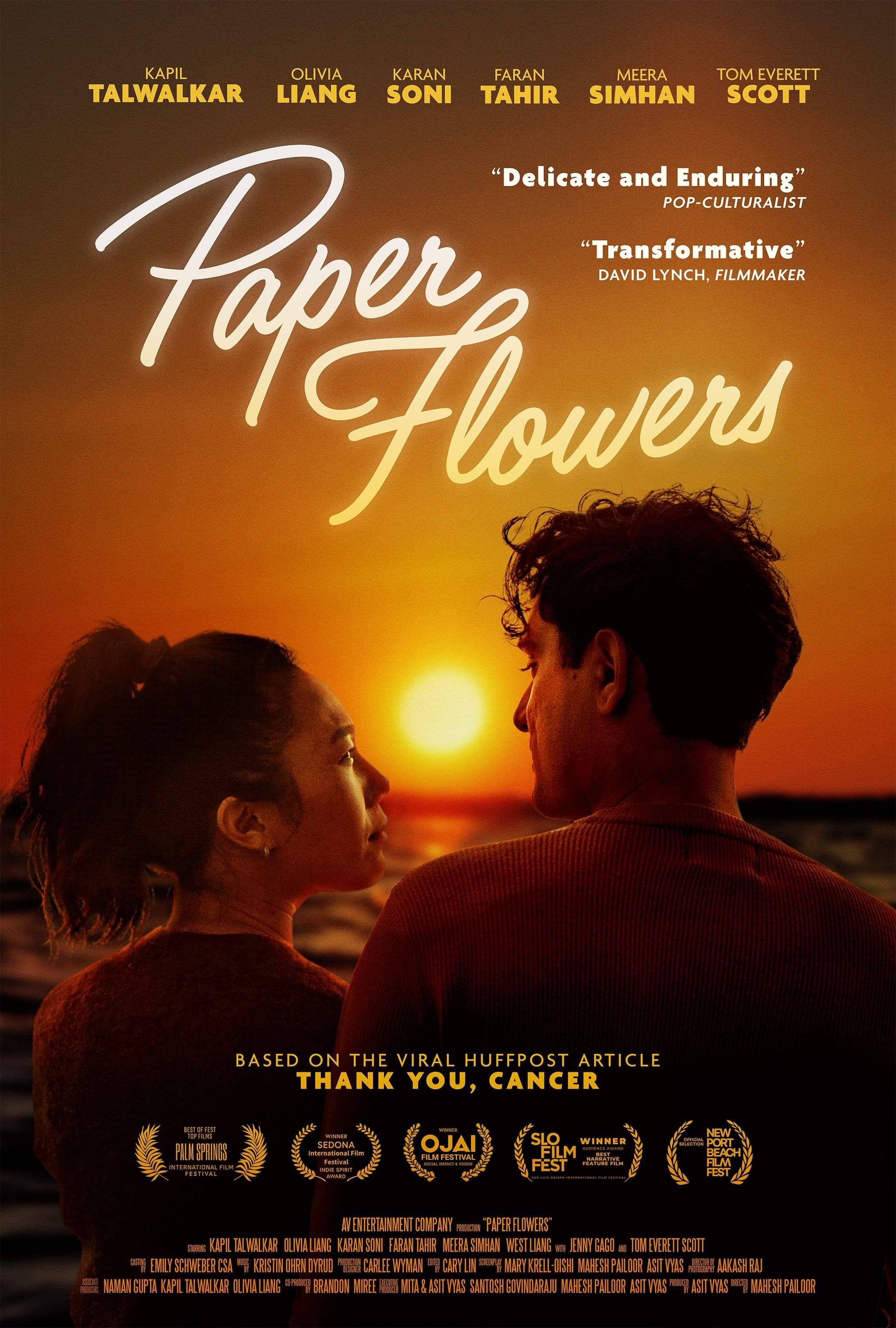 August 21 – PAPER FLOWERS (U.S. Theaters)