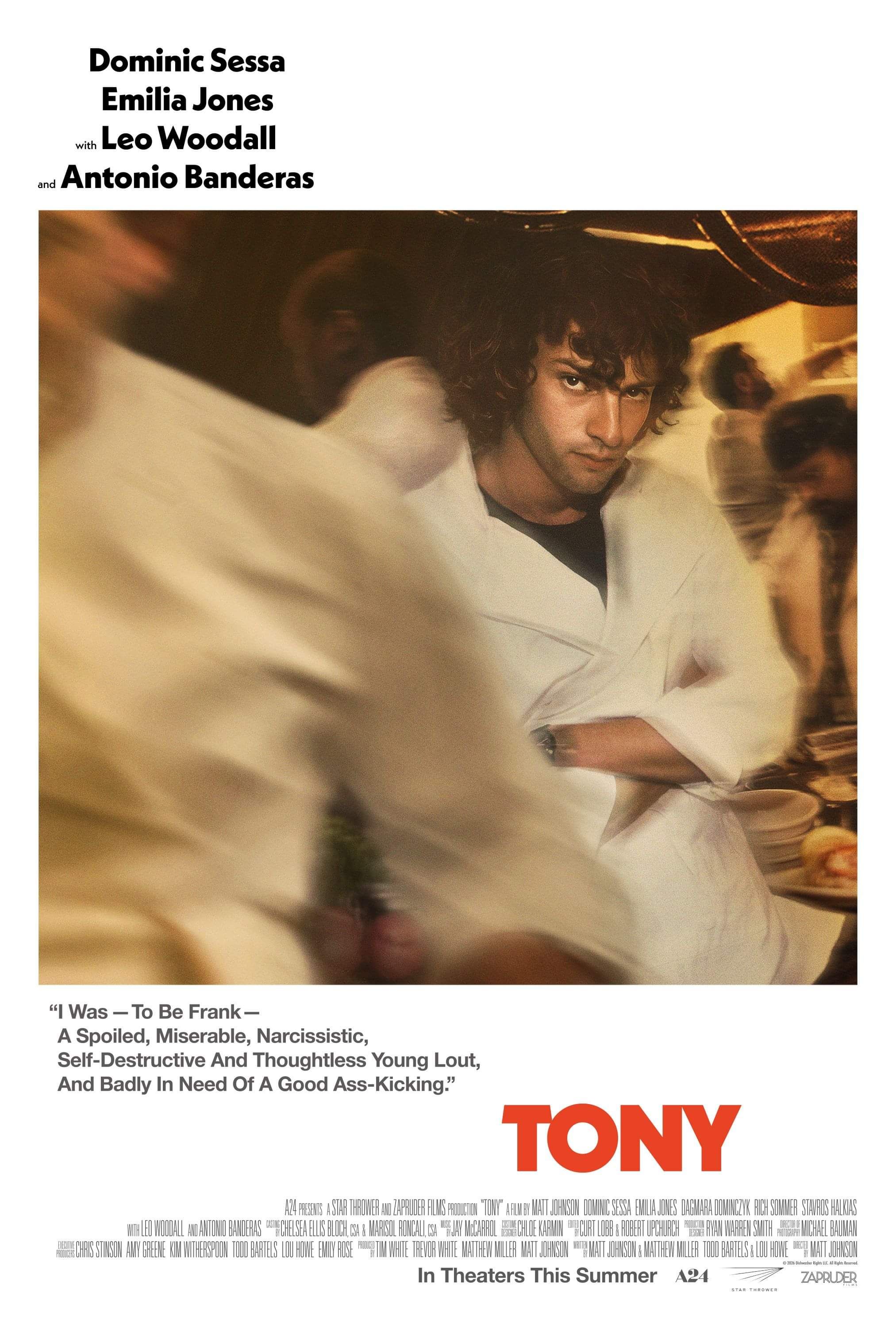 'TONY' – Anthony Bourdain Origin Story From A24